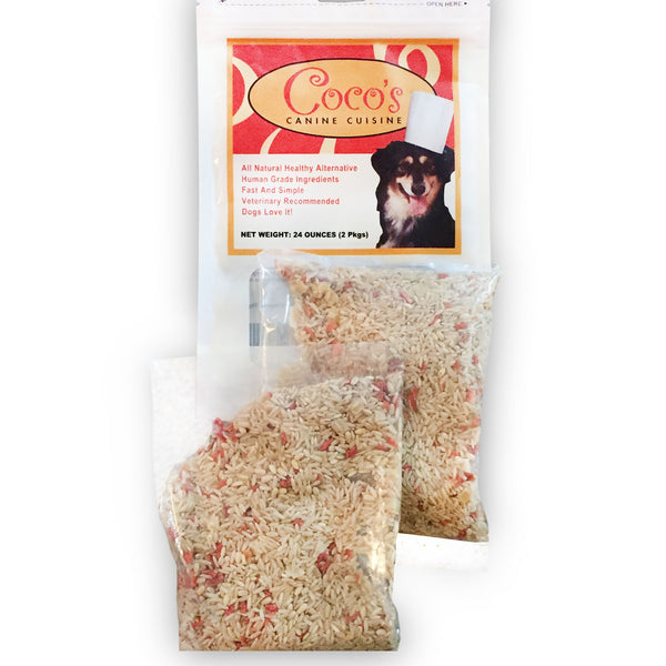 Coco's Canine Cuisine (R)  2 Bags (4 Packets) - Coco's Pet Store
